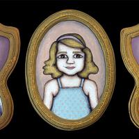 Milo, Ysée et Soan, 3 acryl/carton 33x45cm