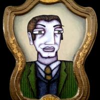 FERDINAND, acryl/carton 32x45cm