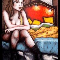 MAUD, acryl/toile 50x61cm