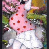 SYLVIA, acryl/toile 40x80cm