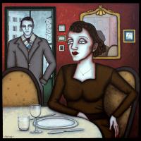 EDITH, Milord - Acryl/toile 80x80cm