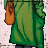 PASCALE, acryl/carton 120x45cm